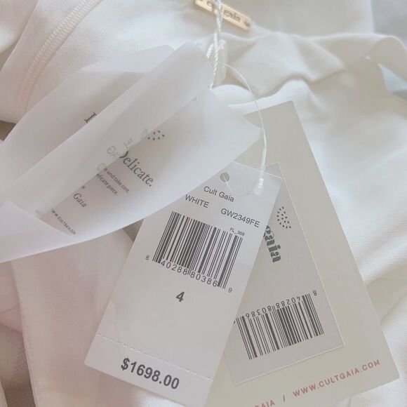 Cult Gaia AJA feather Gown US4 - Picture 12 of 12